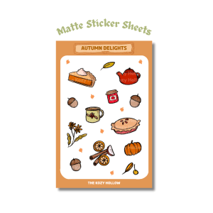 Autumn Delights - Sticker Sheet