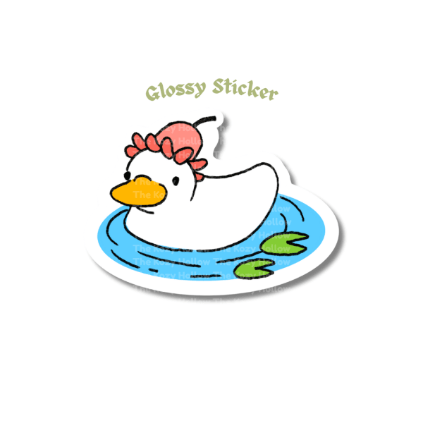 Ducky - Glossy Sticker