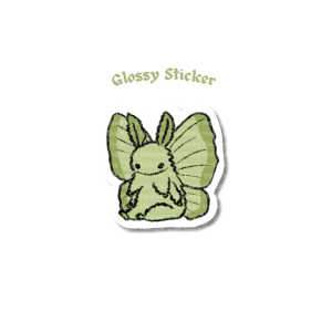 Moth- Glossy Sticker