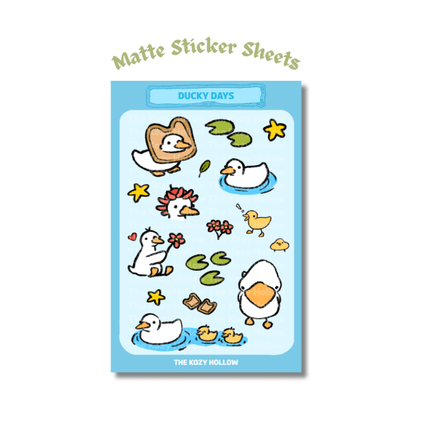 Ducky Days - Sticker Sheet