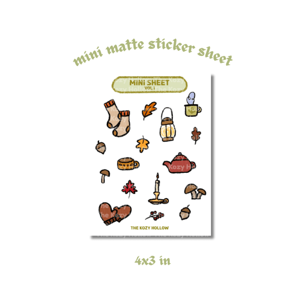 Volume 1 - Mini Sticker Sheet