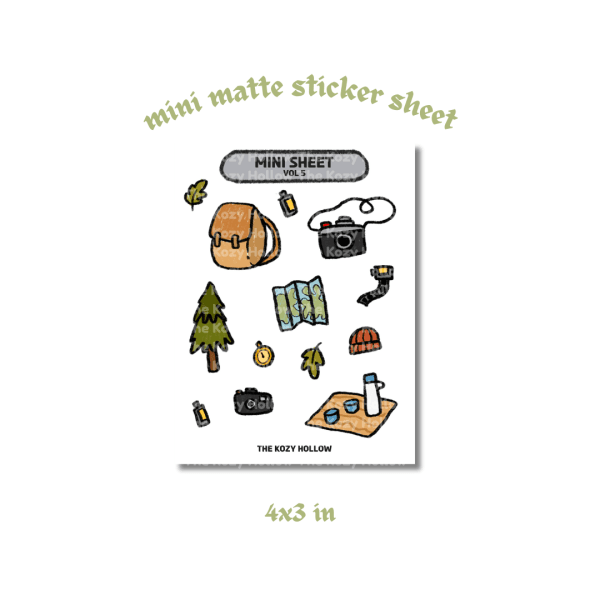 Volume 5 - Mini Sticker Sheet