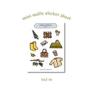 Volume 7 - Mini Sticker Sheet