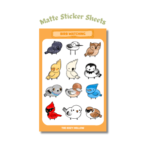 Birb Watching - Sticker Sheet