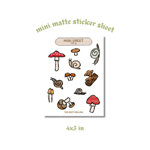 Volume 8 - Mini Sticker Sheet