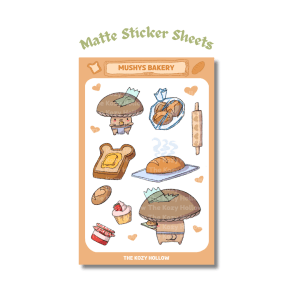 Mushy's Bakery - Sticker Sheet